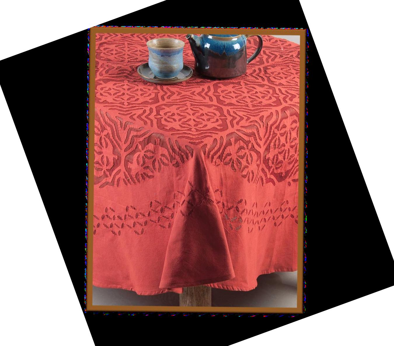 Cotton Table Cover Dining Tablecloth Round Table Cover Coffee/Tea Table Cover Gifts