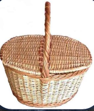 Multipurpose Baskets Storage In Kitchen Room Small To Large Vintage Decorative Rattan Wicker Basket 