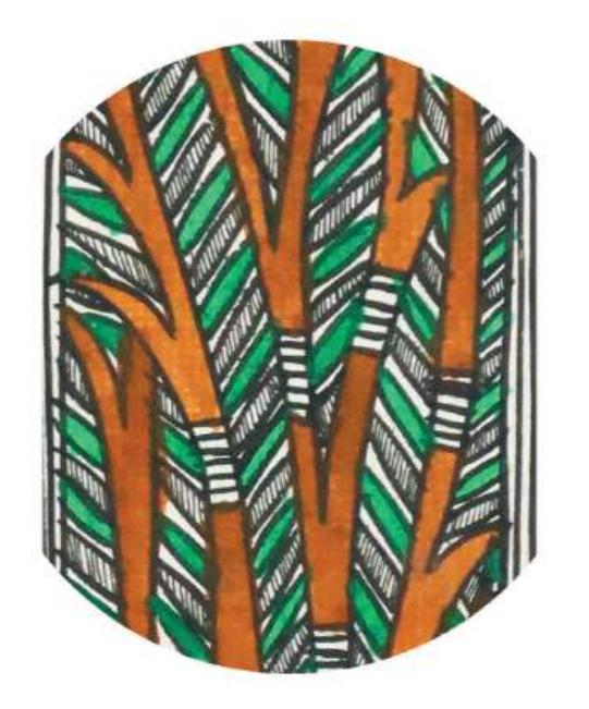 Handpainted wall coverings/ Painting