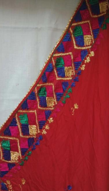 Handmade fabric - organic cotton 